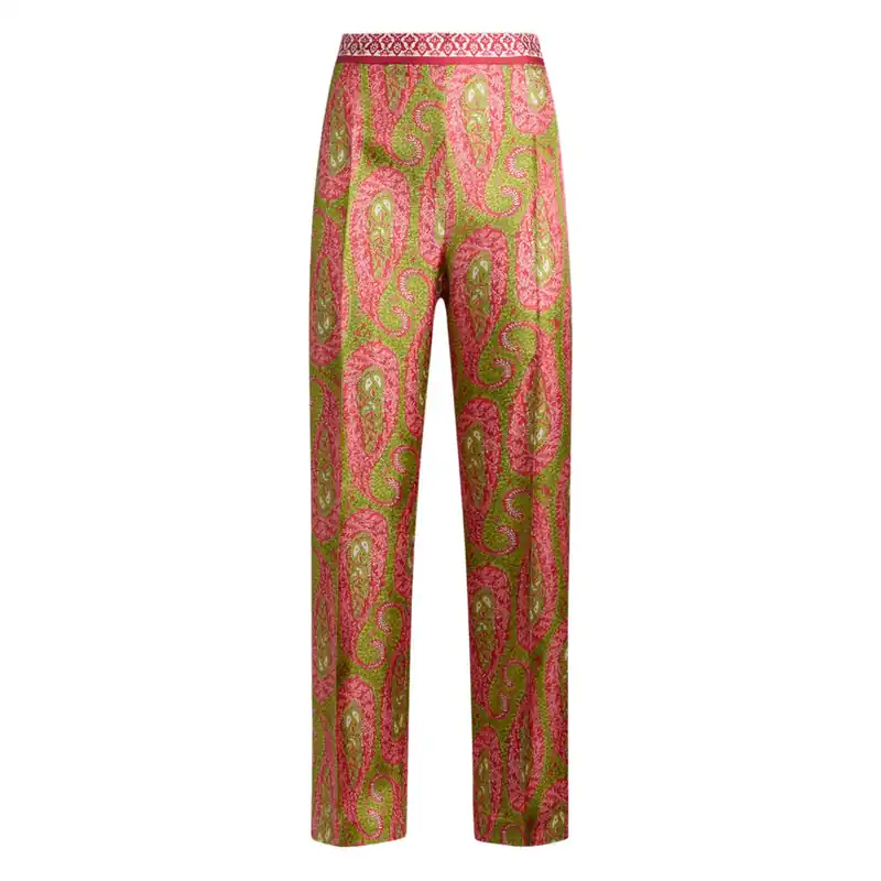 Pants Green, Pink - Etro