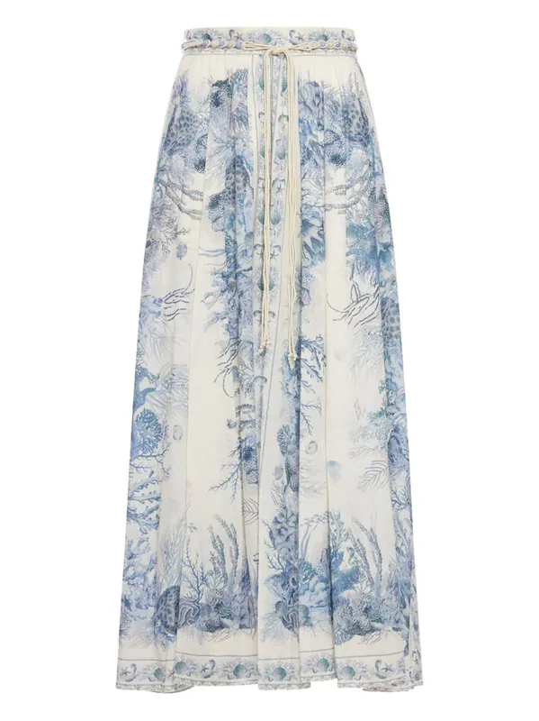 Wanderlust Cotton Maxi Skirt - Zimmermann