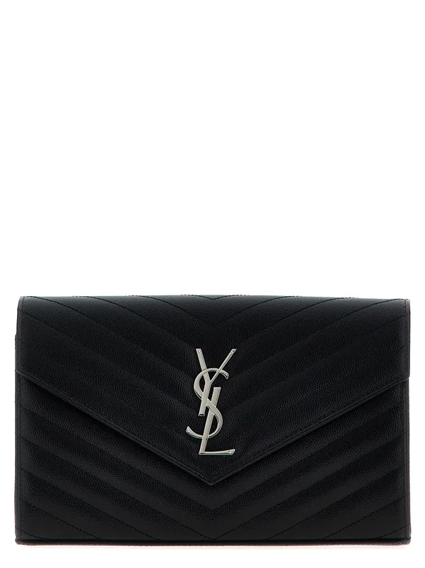 Cassandre Clutch Black - Saint Laurent
