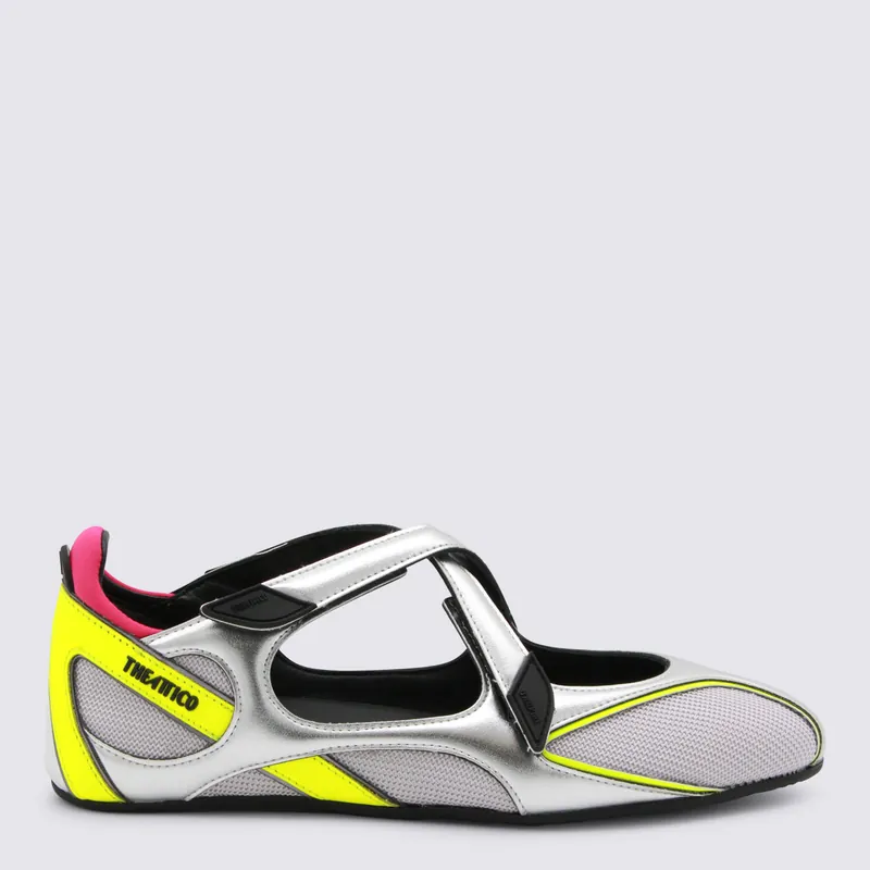 Sneakers Silver/Fluo - The Attico