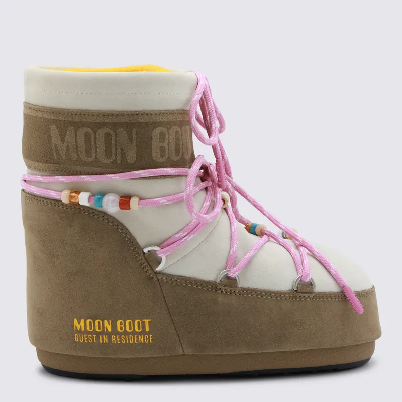 Boots Honey/White Sand - Moon Boot