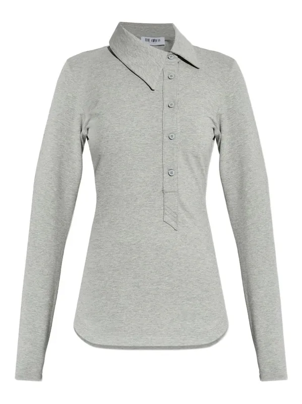 Cotton Polo Shirt - The Attico