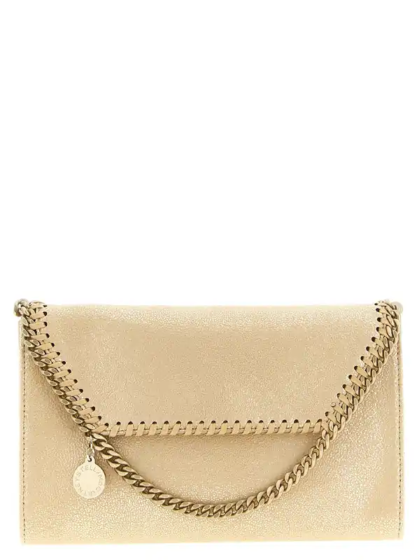 Falabella Chain Wallet Wallets And Card Holders Gold - Stella McCartney