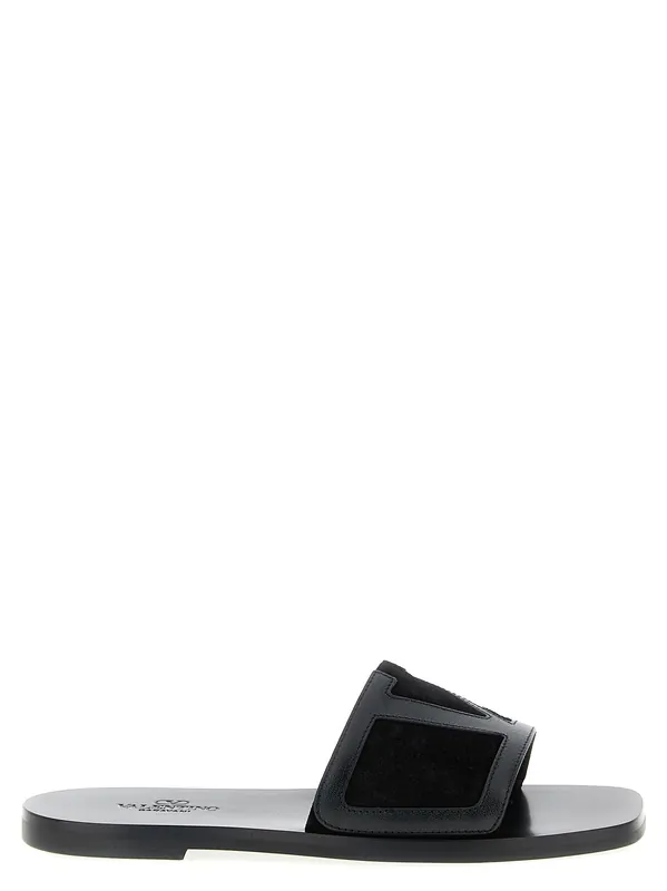 Viva Superstar Sandals Black - Valentino Garavani