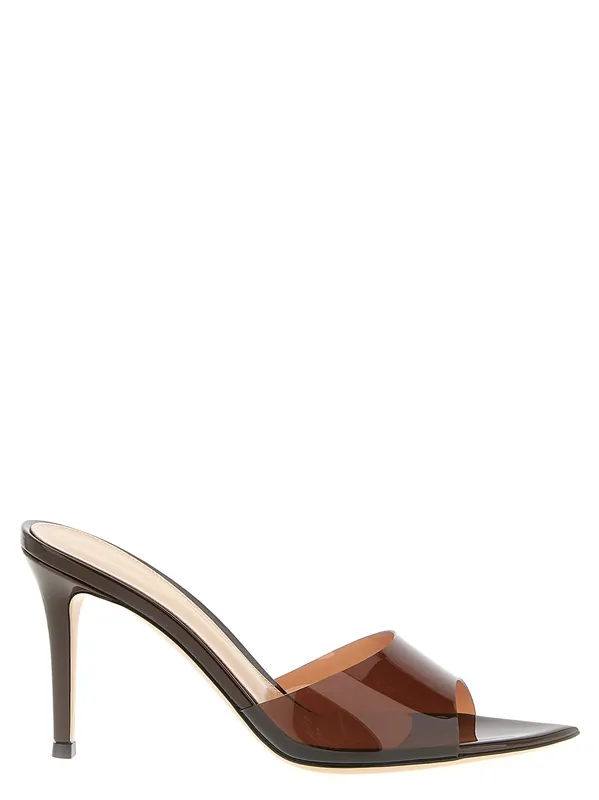 Elle Sandals Brown - Gianvito Rossi