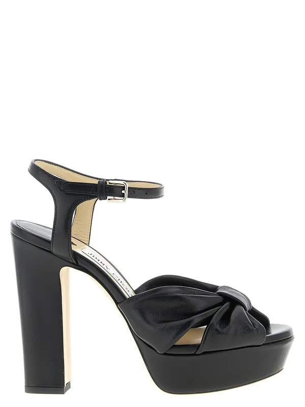 Heloise Sandals Black - Jimmy Choo