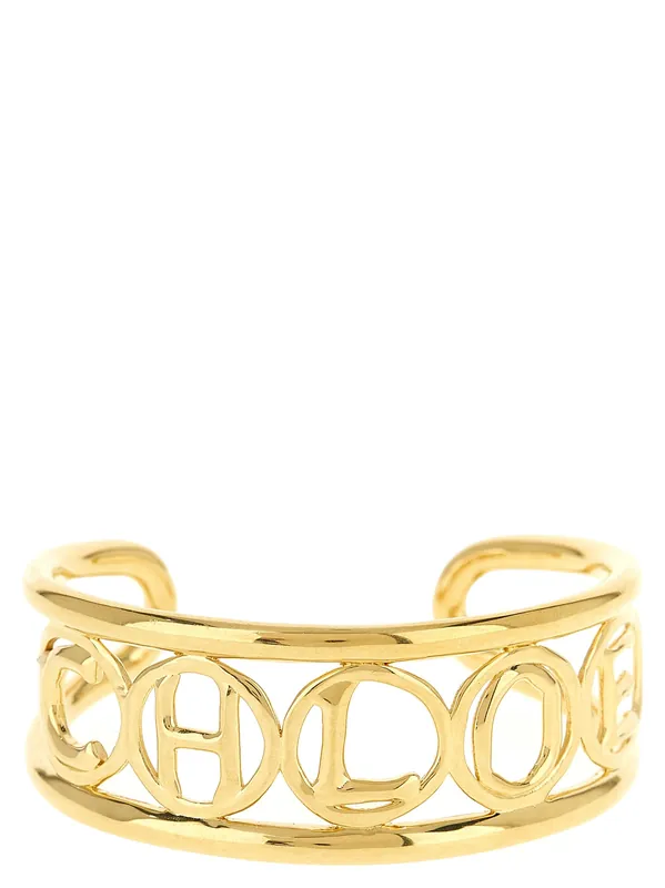 Chloé Script Jewelry Gold