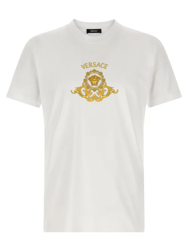 Hall Of Heroes Crest T-Shirt White
