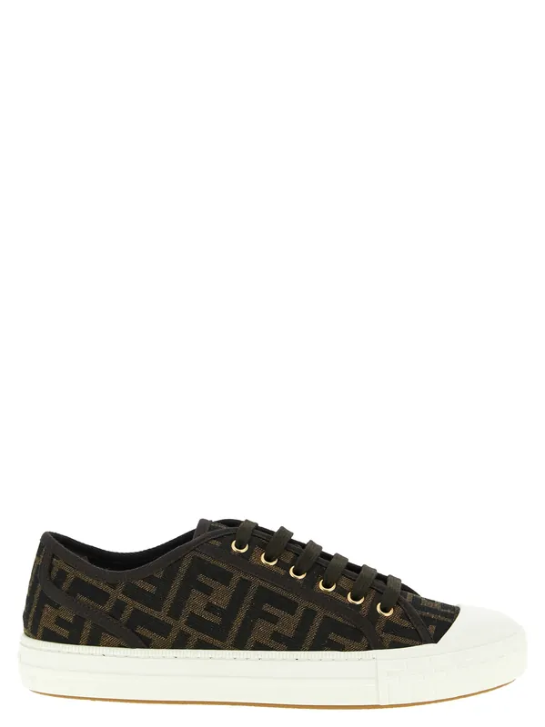 Chunky Sneakers Brown - Fendi