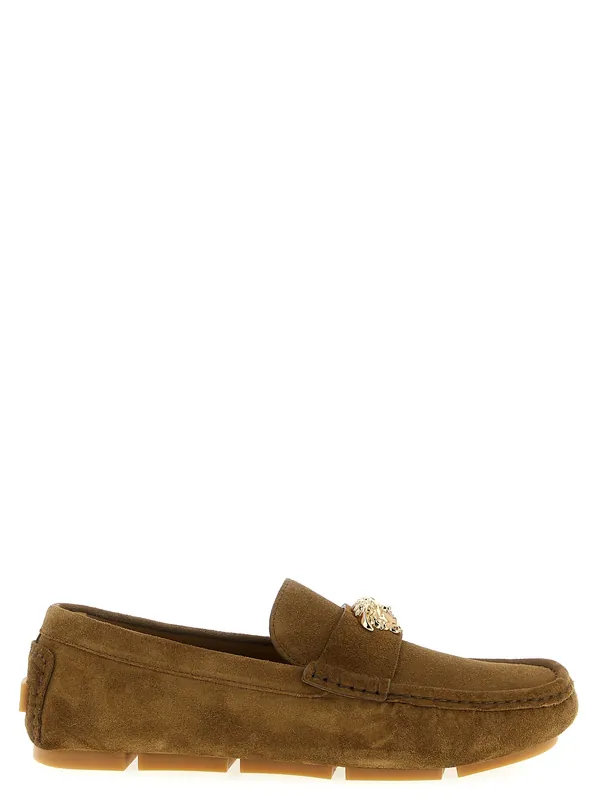 La Medusa Loafers Brown - Versace