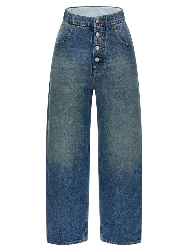 Straight Leg Jeans Light Blue - MM6 Maison Margiela
