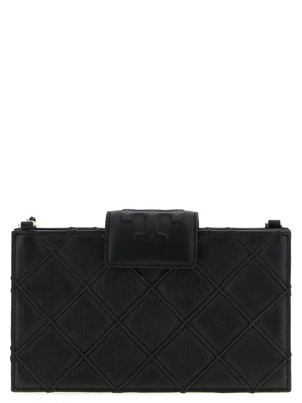 Fleming Wallets And Card Holders Black - Tory Burch