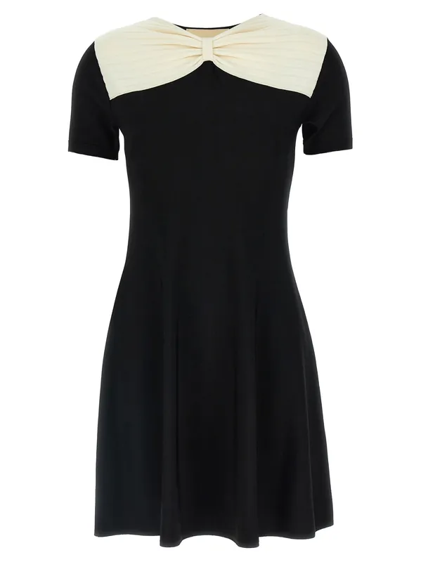 Valentino Garavani Bow Dress Dresses Black