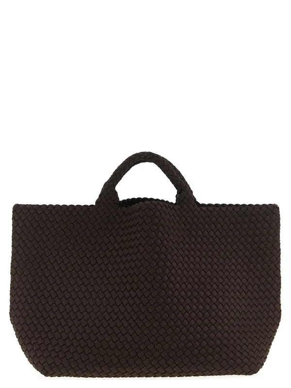St. Barths Large Tote Bag Brown - Naghedi
