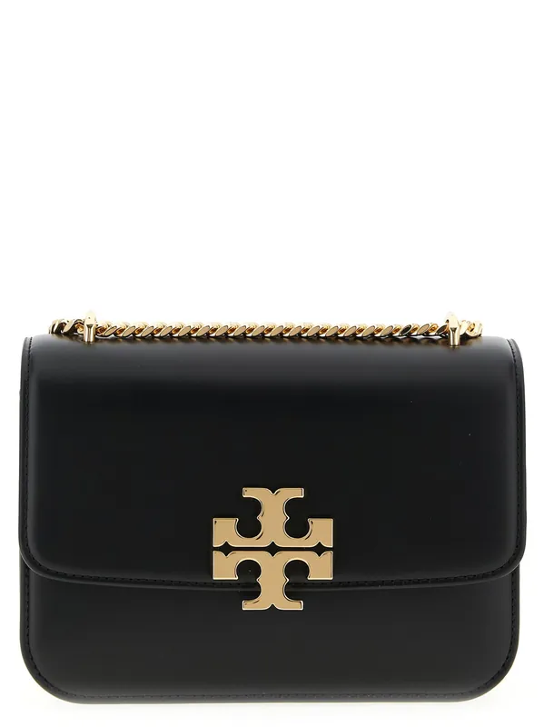 Eleanor Crossbody Bags Black - Tory Burch