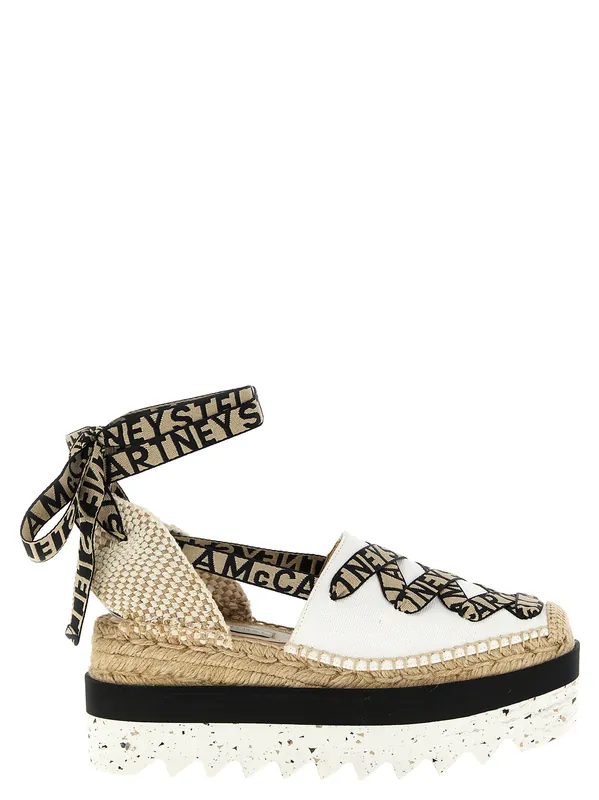 Gaia Wedges Beige - Stella McCartney