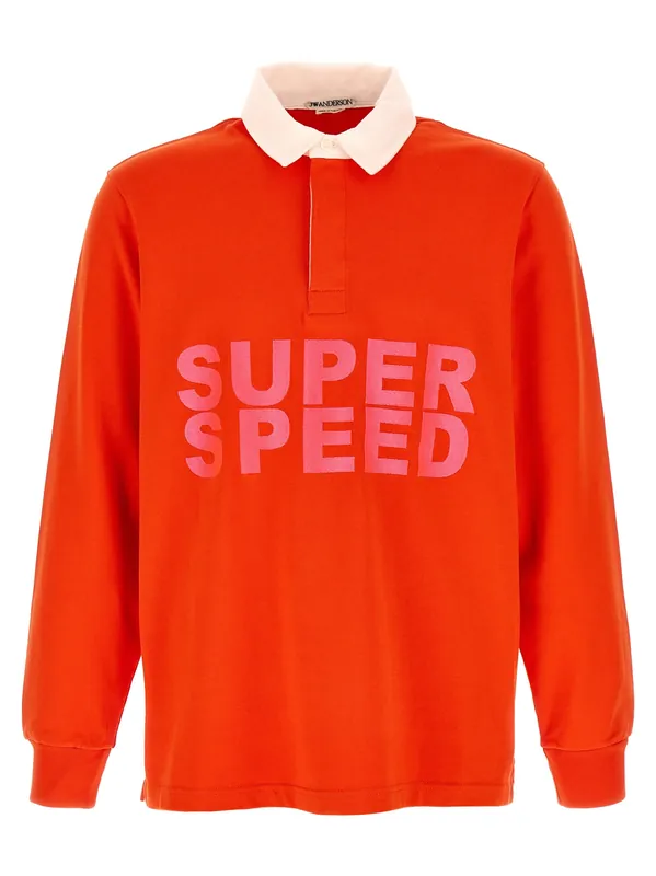 Super Speed Polo Red - JW Anderson