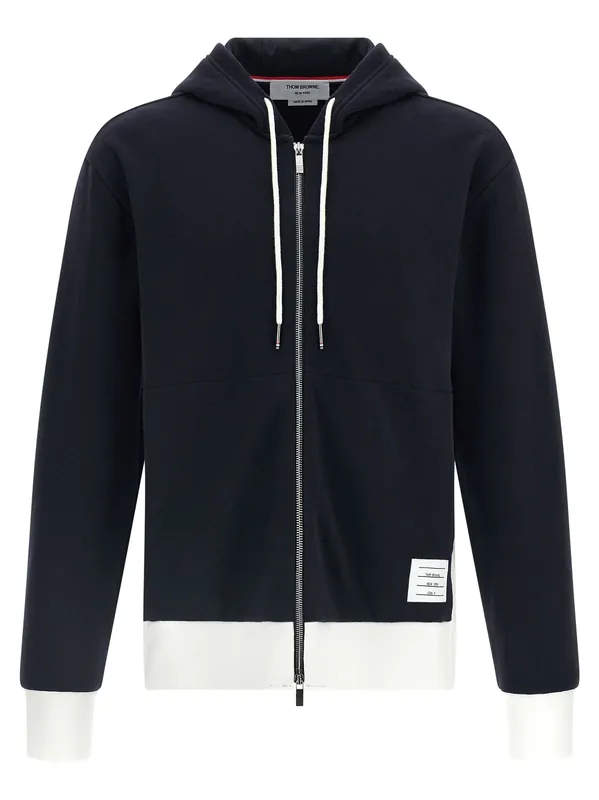 4 Bar Sweatshirt Blue - Thom Browne