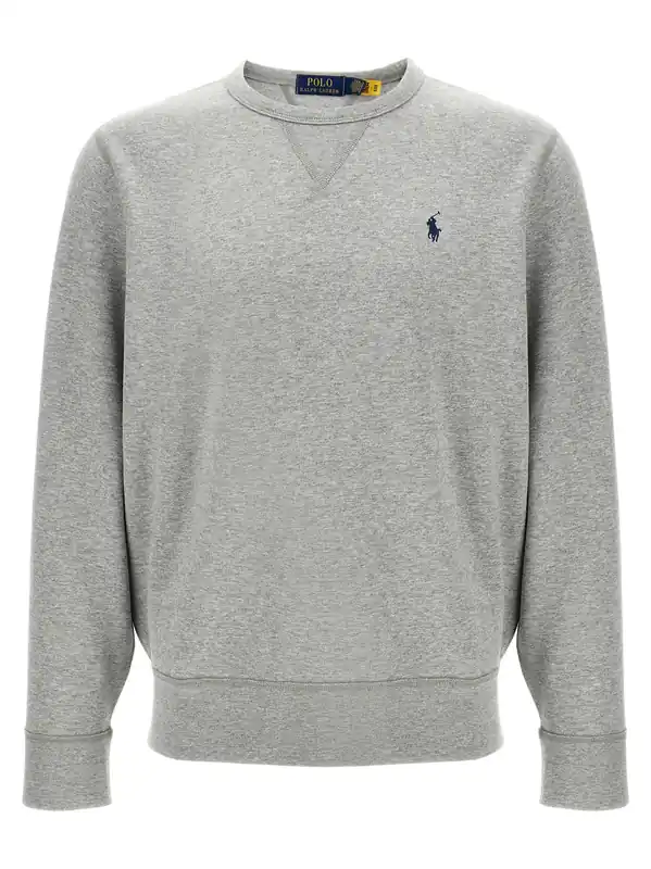 La Felpa Rl Sweatshirt Gray - Polo Ralph Lauren