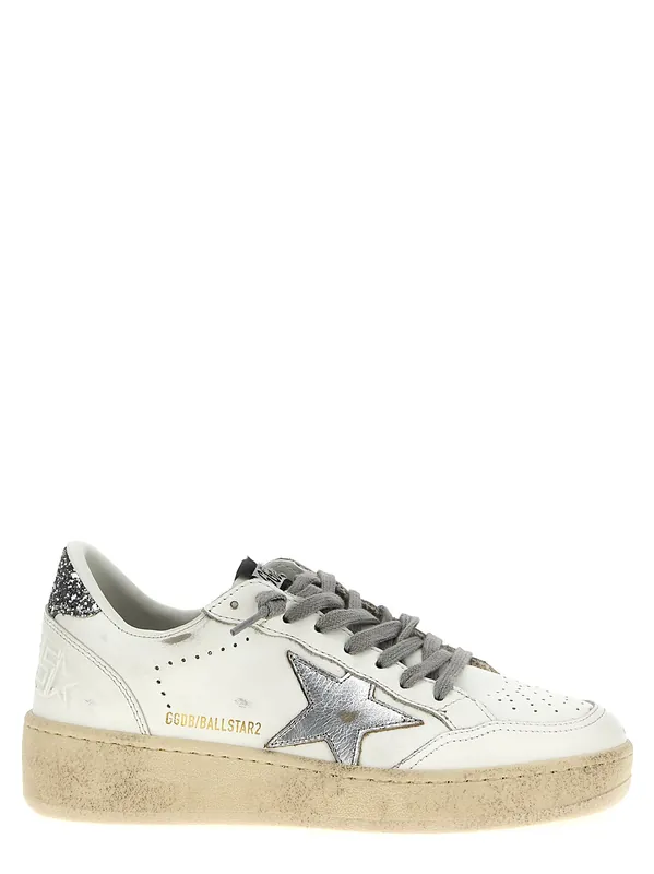 Ball Star 2 Sneakers Silver - Golden Goose
