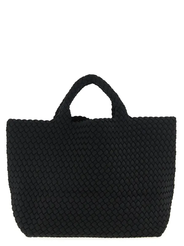 St. Barths Medium Tote Bag Black - Naghedi