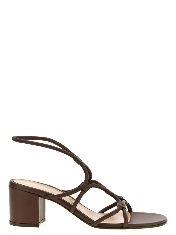 G32601 Sandals Brown - Gianvito Rossi