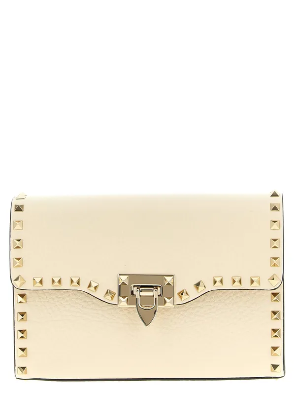 Rockstud Crossbody Bags White - Valentino Garavani