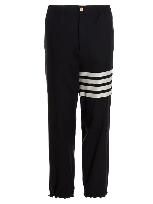 4 Bar Pants Blue - Thom Browne
