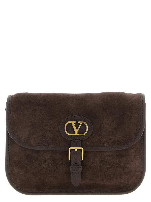 Antibes Crossbody Bags Brown - Valentino Garavani