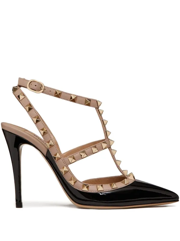 Rockstud Leather Pumps - Valentino Garavani