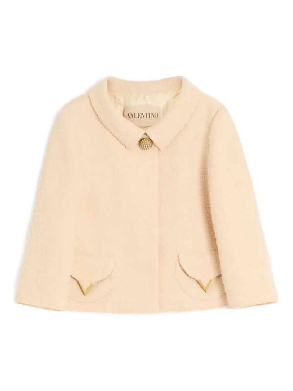 Vlogo Signature Wool Jacket - Valentino Garavani