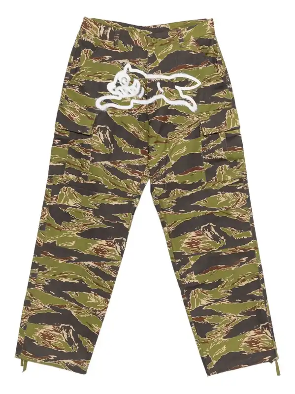 Cotton Cargo Trousers - Icecream