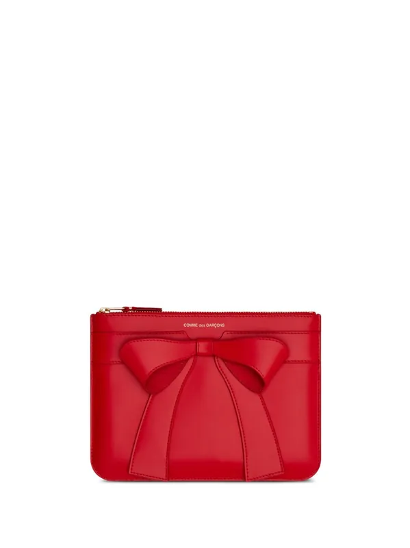 Leather Credit Card Case - Comme Des Garçon