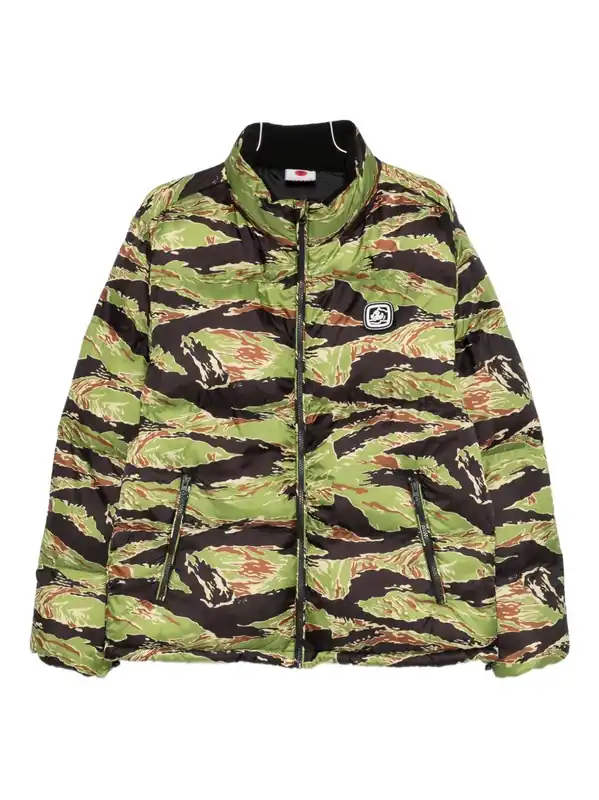 Camou Down Jacket - Icecream