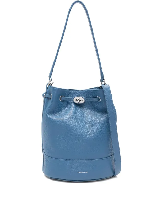 Monda' Daily Small Leather Bucket Bag - Zanellato