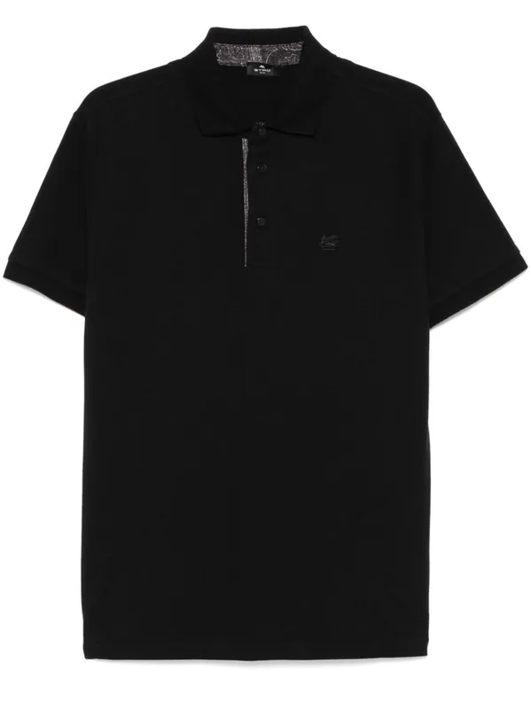 Cotton PiquÉ Polo Shirt - Etro