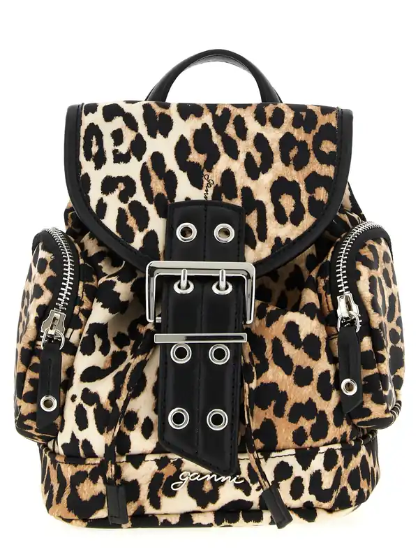 Bucky Backpacks & Travels Brown - Ganni