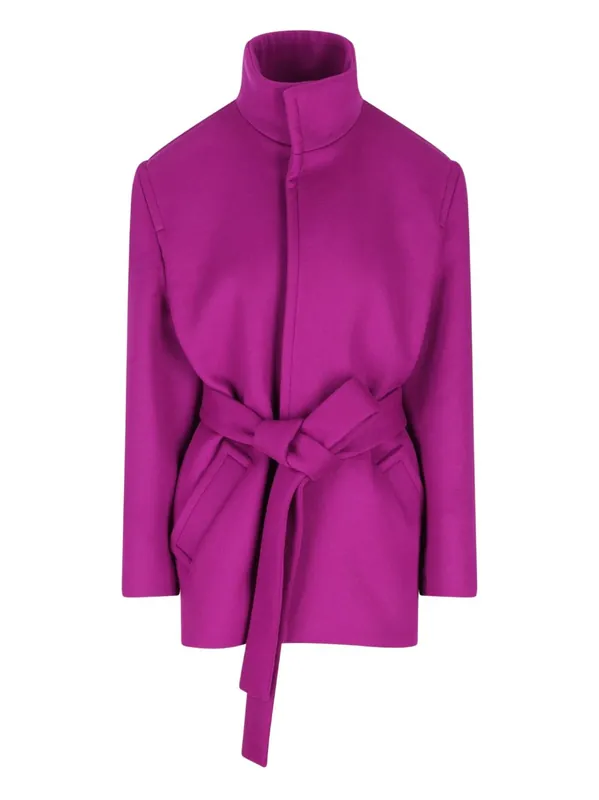 Wool Coat - Saint Laurent
