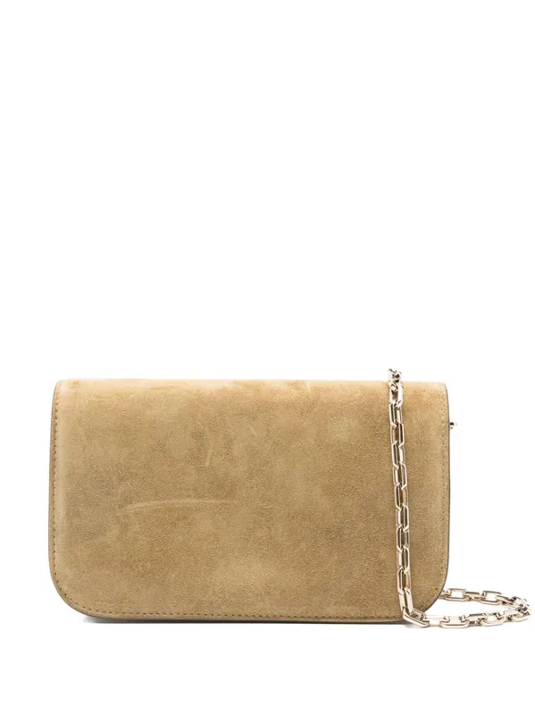 Paloma Suede Leather Clutch - Christian Louboutin