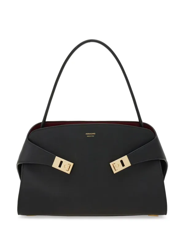 Hug Small Leather Tote Bag - Ferragamo