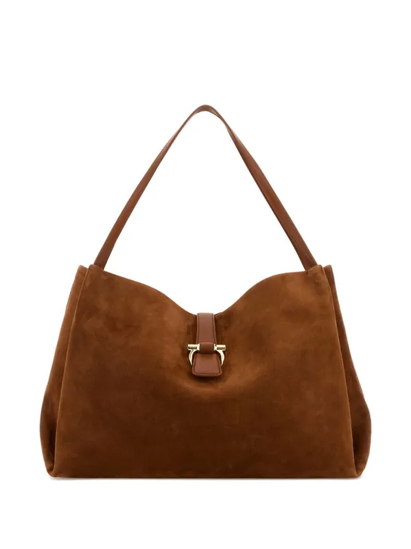 Medium Leather Shoulder Bag - Ferragamo