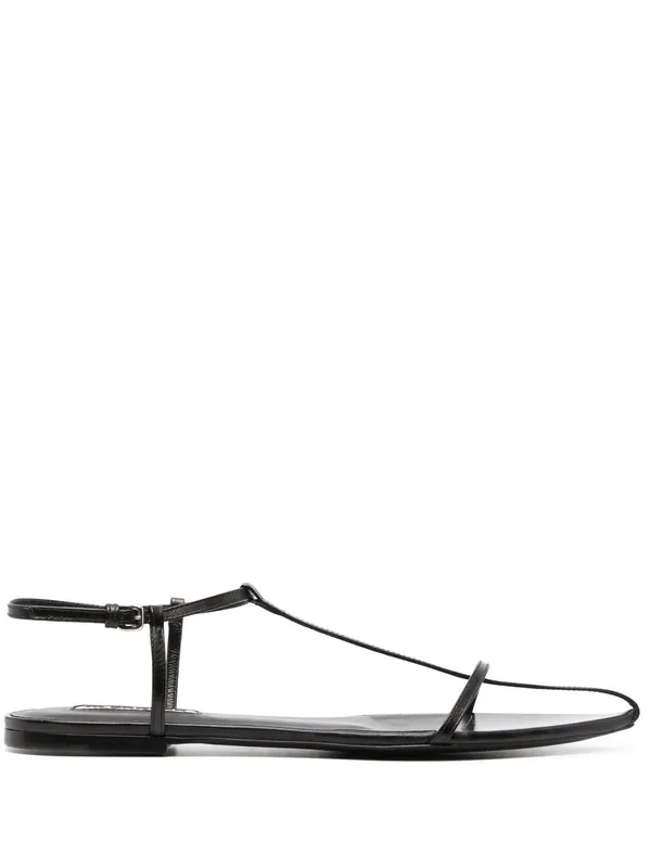 Leather Sandals - Jil Sander