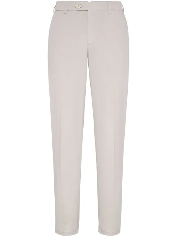 Cotton Trousers - Brunello Cucinelli