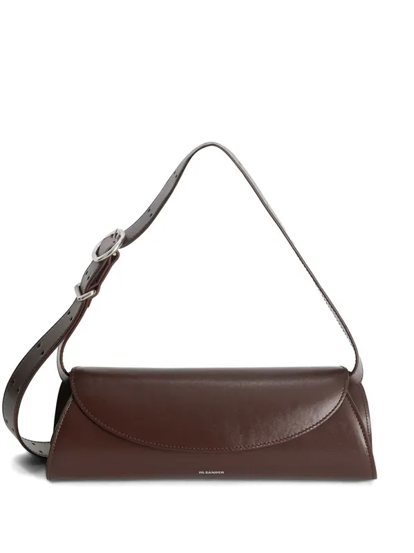 Cannolo Small Leather Shoulder Bag - Jil Sander