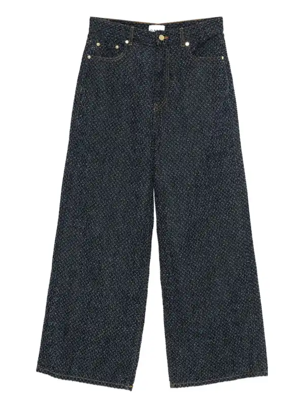 Baggy Denim Jeans - Ganni