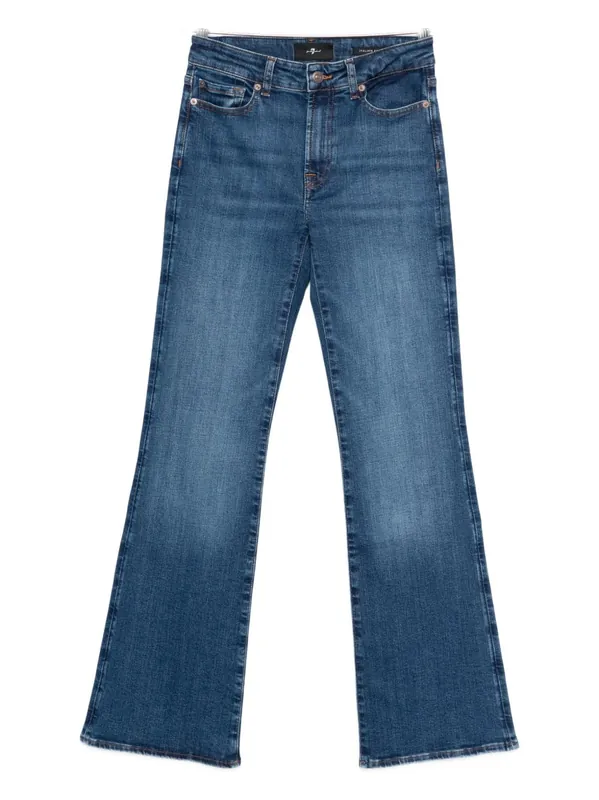 The Leggy Bootcut Denim Jeans - Seven
