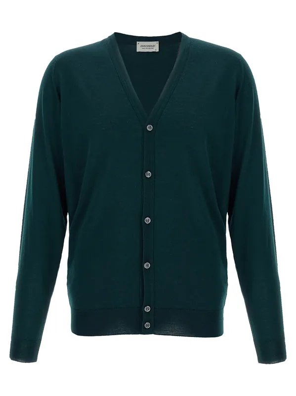 Petworth Sweaters And Cardigans Green - John Smedley