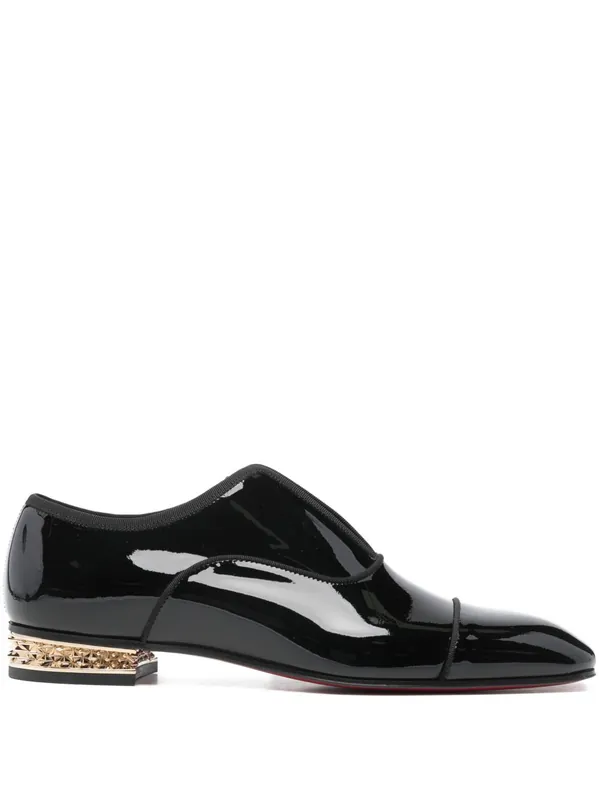 Alphamale Rocks Patent Leather Oxfords - Christian Louboutin