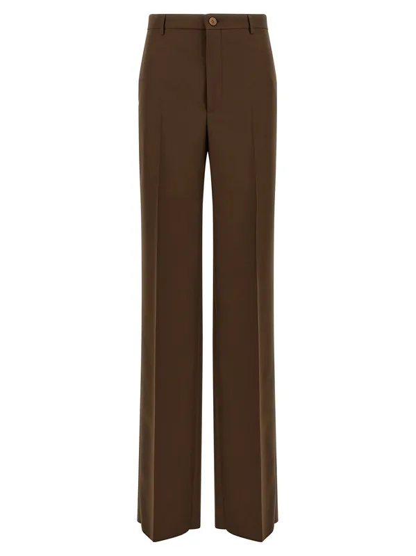 Tailored Trousers Pants Brown - Gucci