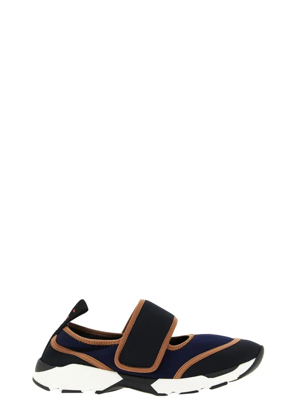 Mary Jane Sneakers Blue - Marni
